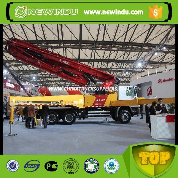 Sany 56m Truck Mounted Concrete Pump Putzmeister Stationary Concrete Pump 