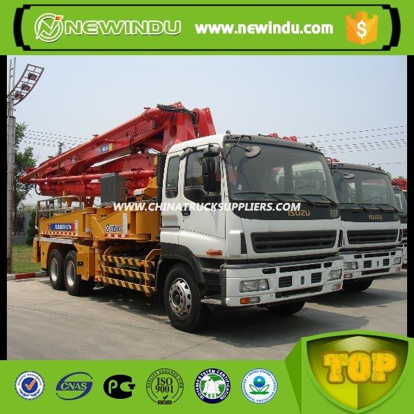 China Top Brand 37m Truck-Mounted Concrete Boom Pump Pipe Hb37K 