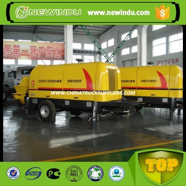 Sany Hbt6006A-5 Mobile Trailer Concrete Pump on Promote Sale Images 1