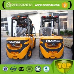 Huahe Brand Diesel Engine Hydraulic Forklift with Double Filters