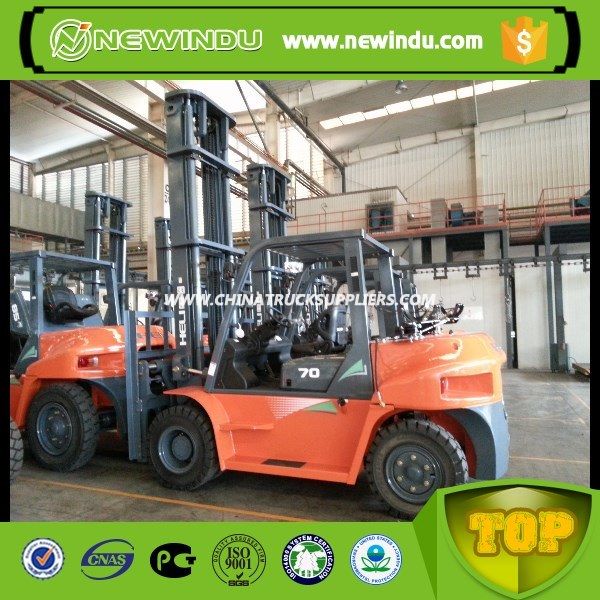Heli 3 Ton Diesel Forklift Truck Cpcd30 / Anhui Heli Forklift Images 1
