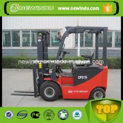 China Yto Battery Forklift Machine Cpd15 Price