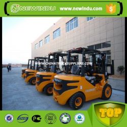 Huahe Small Triplex Masts Hand Hydraulic Diesel Engine Forklift