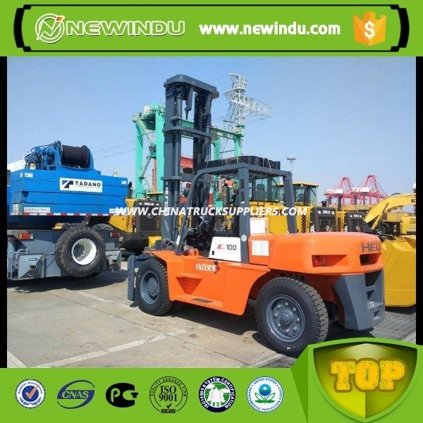 Chinese 10 Ton Heli Cpcd100 Forklift 