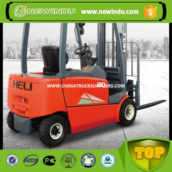 Heli Electric Cpd20 2ton Attachment Forklift 