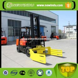 Heli 2ton Diesel Forklift with Bale Clamps