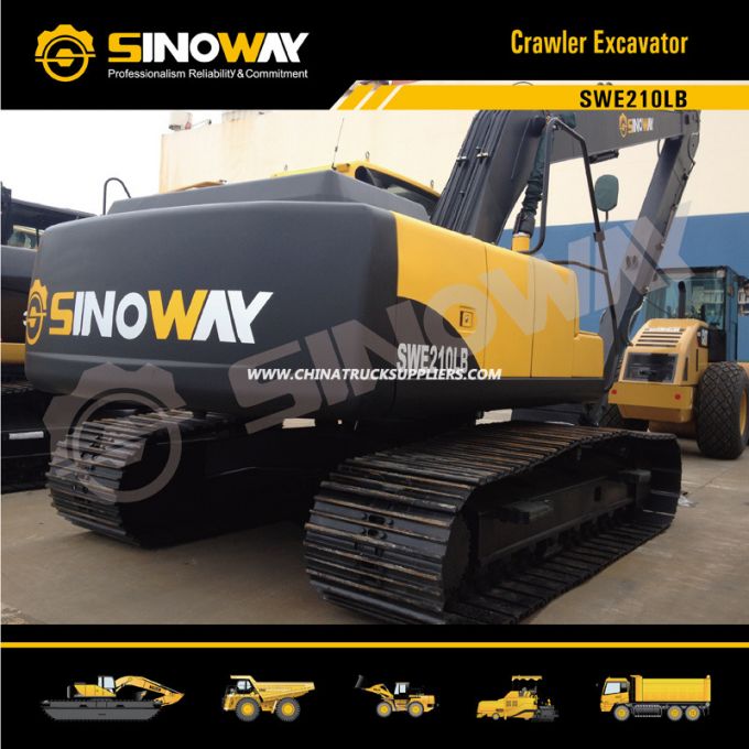 21 Ton Track / Crawler Excacator with Long Boom 