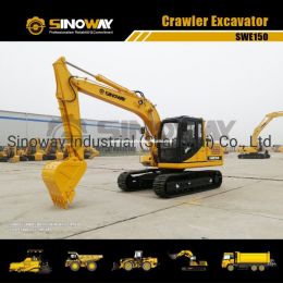 15 Ton Hydraulic Excavator with Cummins Engine, Tracked Excavator