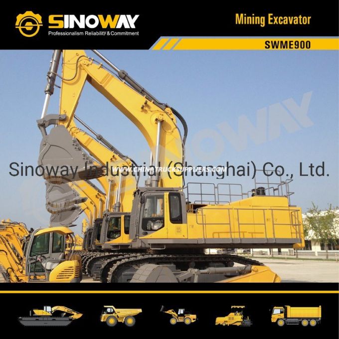90ton Operating Weight Hydraulic Excavator with 3.5 M3 Bucket Images 1
