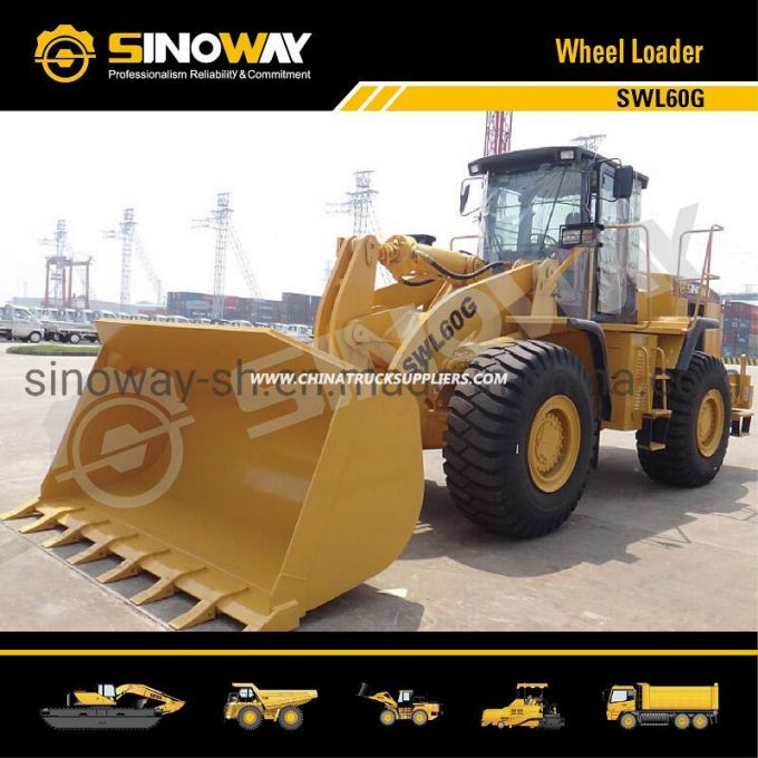 Chinese 3.5 M3 Front Wheel Loader, 245 HP Payloader, 