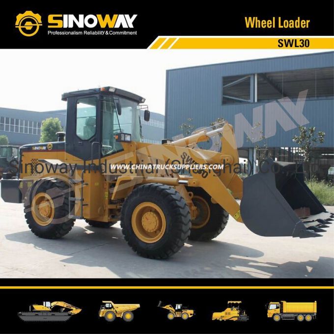 1.7m3 Front End Loader, 10.2 Ton Operating Weight Payloader 