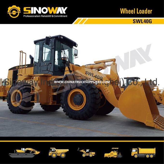 2.3 M3 -2.8m3 Front End Loader, Wheel Loader with Cummins Engine 