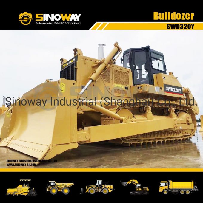 350HP Bulldozer for Earthmoving /35.9 Ton Track-Type Tractor 