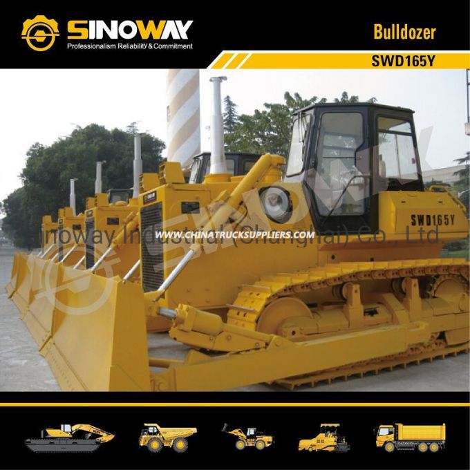 17.8ton Operating Weight Bulldozer / 165HP Track-Type Tractor 