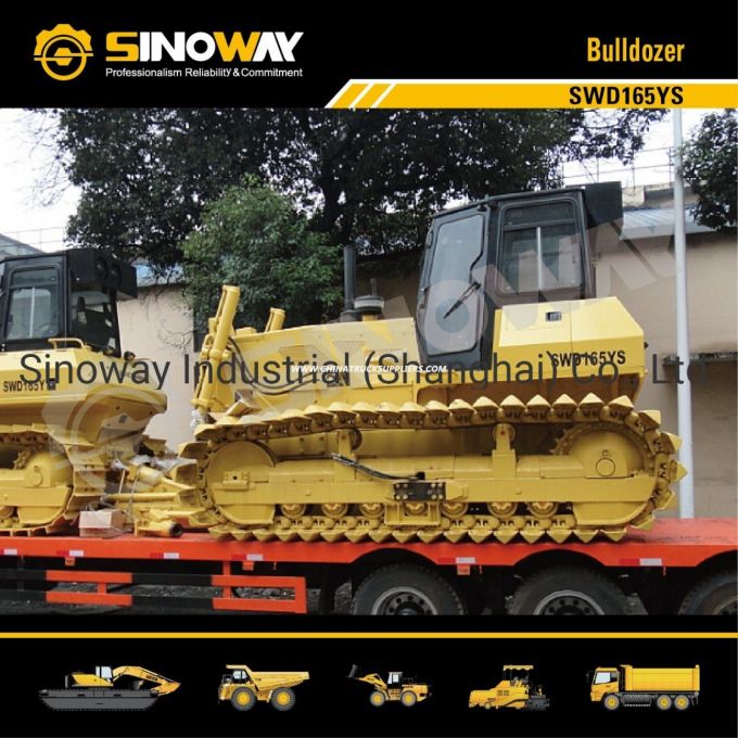 165HP Landfill Bulldozer Swamp Crawler Tractor (SWD165YS) 