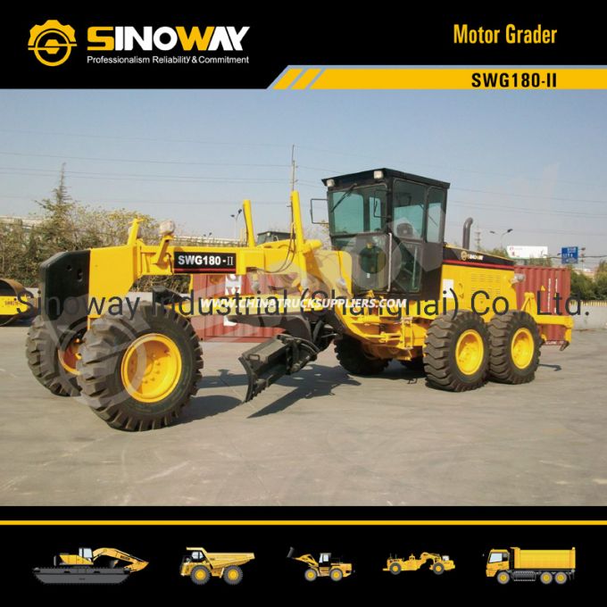 4 M Blade Width Motor Grader with 15.2 Ton Operating Weight 