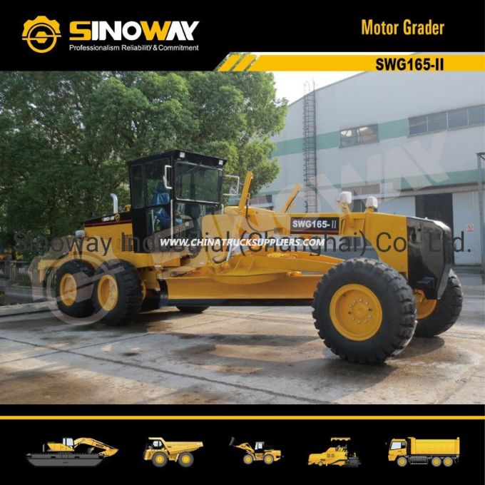 165HP Motor Grader with 3.6m Blade Width/14.5ton Motor Grader 