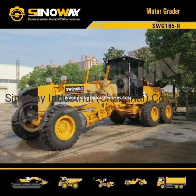 165HP Motor Grader with 4268 mm Blade/15.2ton Motor Grader 