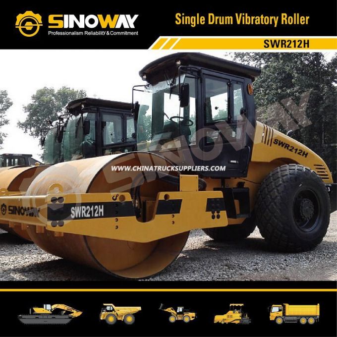 China Hydrostatic Soil Compactor/ Road Roller with Cummins Engine 