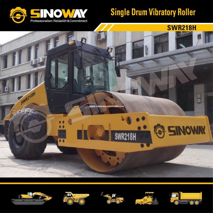 18 Ton Hydraulic Soil Compactor/ Road Roller for Road Construction 