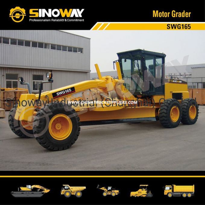 14 Ton Motor Grader with 165HP Cummins Engine (SWG165) 