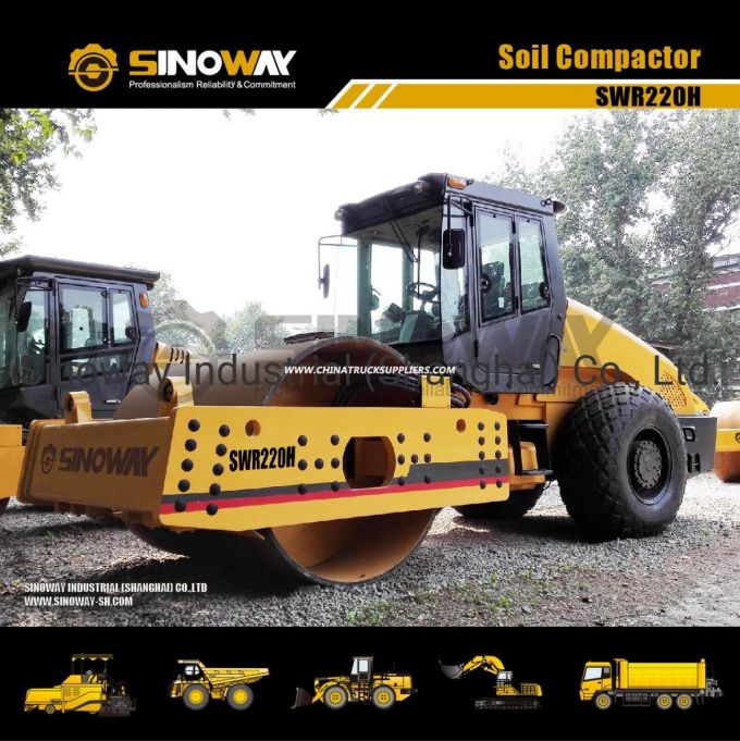 20 Ton Hydrostatic Transmission Soil Compactor/Road Roller Images 1