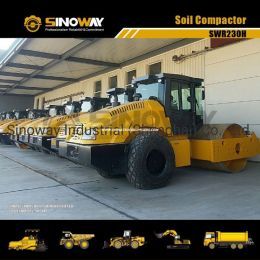 30 Ton Smooth Drum Vibratory Roller, Hydrostatic Transmisision Soil Compactor