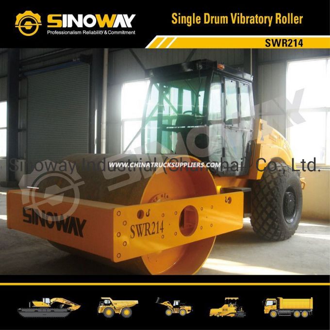 Swr214, Lt214 Soil Compactor/ Vibratory Road Roller for Road Construction 