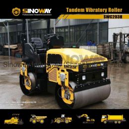 3 Ton Tandem Vibratory Roller/Double Drum Vibratory Road Roller