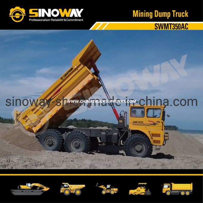 6X6 Tipper Truck, Mining Dump Truck (SWMT350AC) 