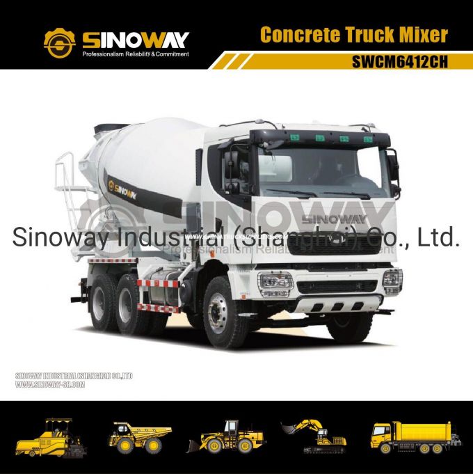 12m3 Concrete Mixer Truck, 6X4 Concrete Trucks, Transit Mixer Truck 