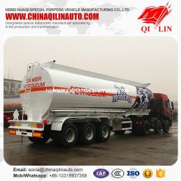 High Quality Aluminium Alloy Oil Fuel Tanker Semi Trailer for Export