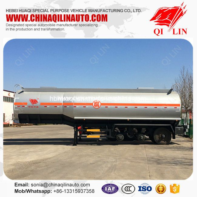 36cbm Tanker Semi Trailer for Ammonium Hydroxide Loading 