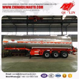 Cheap Price 30cbm 40cbm 50cbm Insulated Acid Tanker Truck Trailer