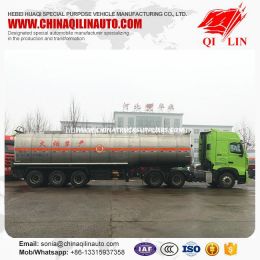 42cbm Capacity Diethyl Ether Liquids Storage Tanker Trailer