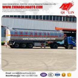3 Axles Cooking Oil Tank Semi Trailer with Insulation Layer