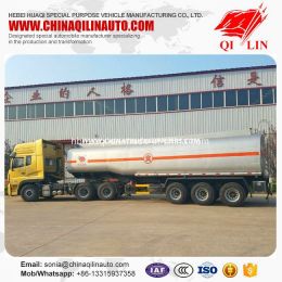Total Weight 40 Tons Tanker Semi Trailer for Edible Oil Loading