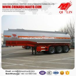 30000 Liters Carbon Steel Caustic Soda Tank Semi Trailer