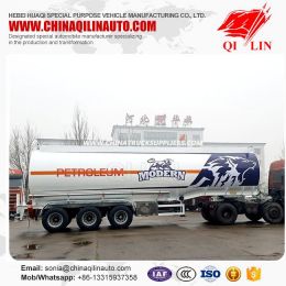 3 Axles Fuel Tanker Truck Trailer with 3 Compartments