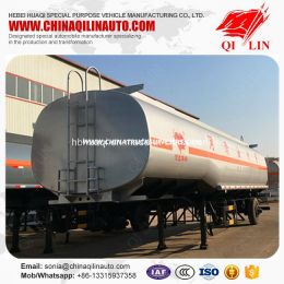 Factory Price Lubricating Oil Tanker Trailer with 3 Compartments