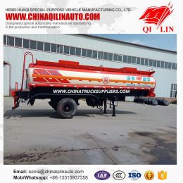 Acoplado Stainless Steel for Concentrated Sulfuric Acid Corrosive Load Semi Trailer