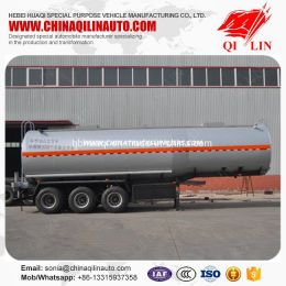 Qilin 3 Compartments High Performance Acid Tanker Semi Trailer