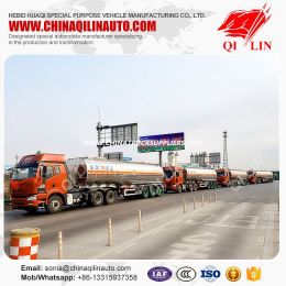 Aluminum Alloy Tank Trailer with Oil and Gas Recovery System