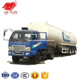 3 Axle 42cbm Capacity Salt Tanker Semi Trailer