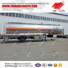 Capacidad 42000 Lts Aluminio Aleacion Semitrailer PARA Liquido Inflamable Y Explosivo