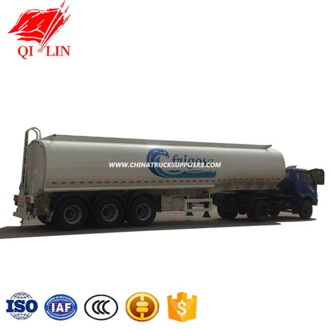 Factory Price Stainless Steel Water Transport Tank Tanker Vehicle Semi Truck Trailer 