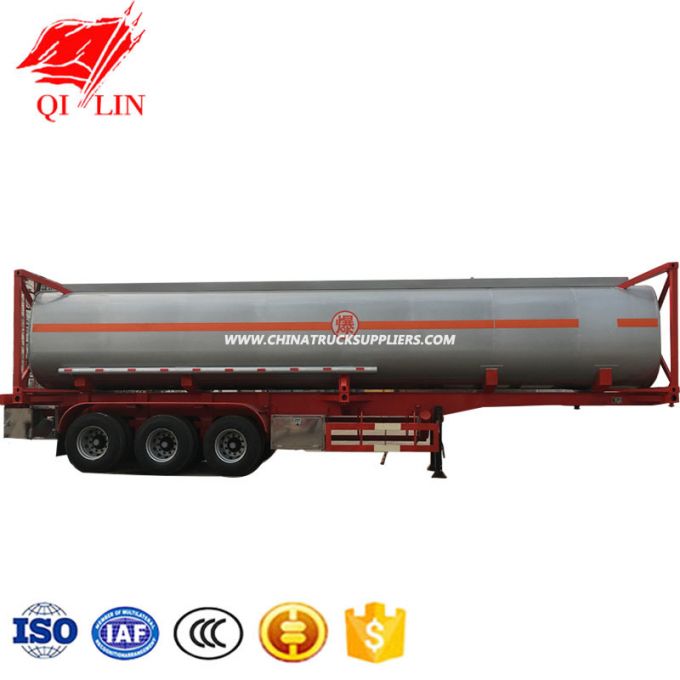 Oil Tank Storage Tanker Container Semi Trailer 