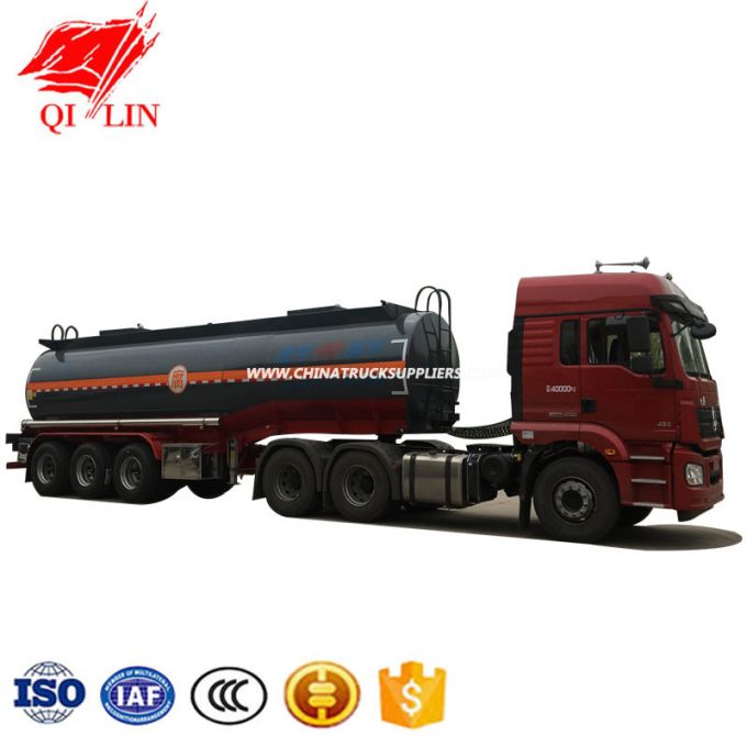 Safety Transport Sodium Hydroxide/Naoh Transport Tanker Semi Trailer 