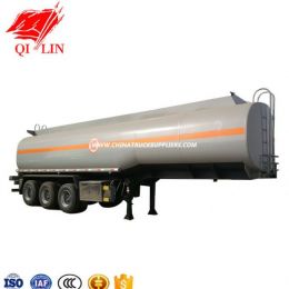 40cbm Oil Tanker Ship Vehicle Sale Q235 Steel Plate Material Fuel Tanker Semi Trailer Manufacturers