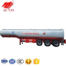 3 Axles 40cbm Flammable Liquids Transport Tanker Semi Trailer